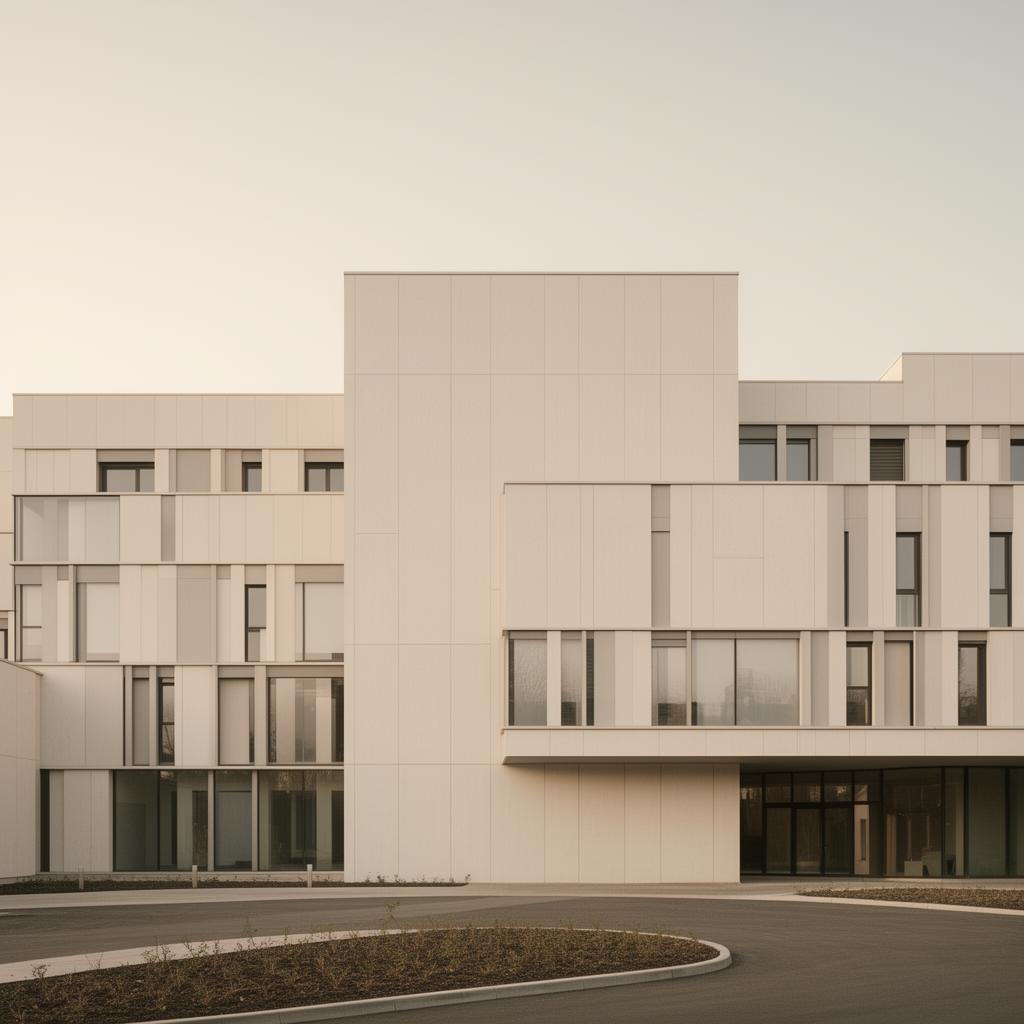AZ Jan Portaels — modern ziekenhuisgebouw